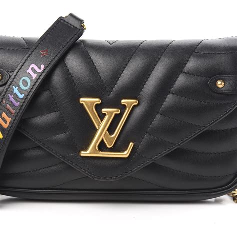 lv new wave chain pochette|louis vuitton wave chain bag.